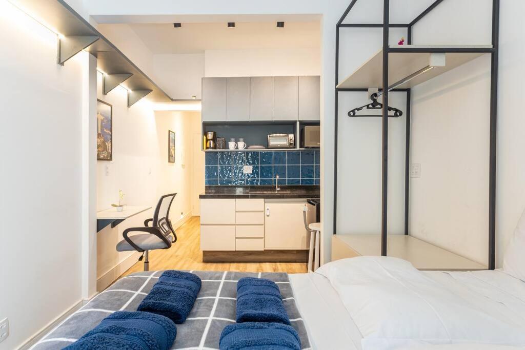 Apartamento Estudio Moderno E Confortavel A 250m Da E Metro *